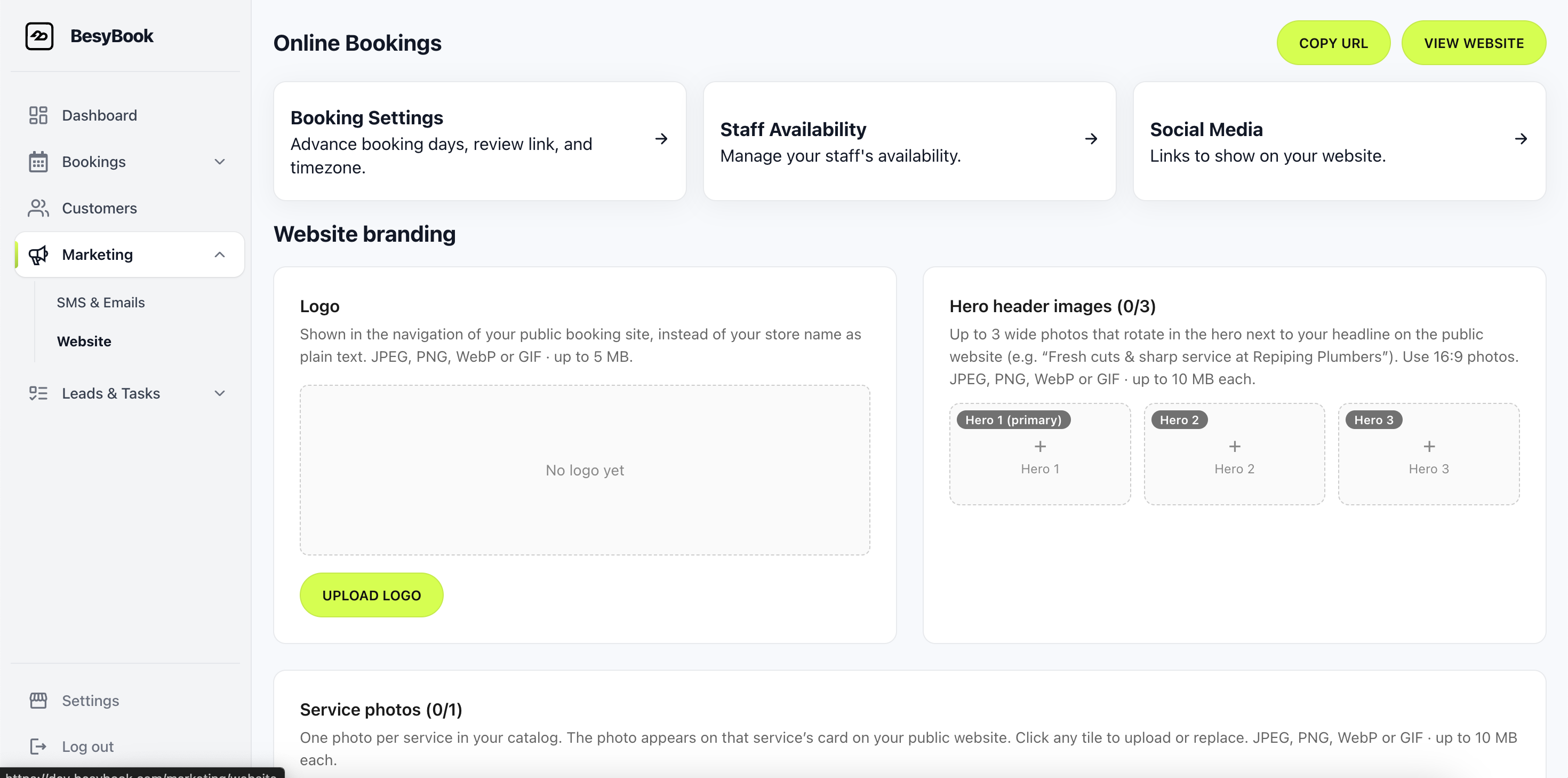 Custom Website